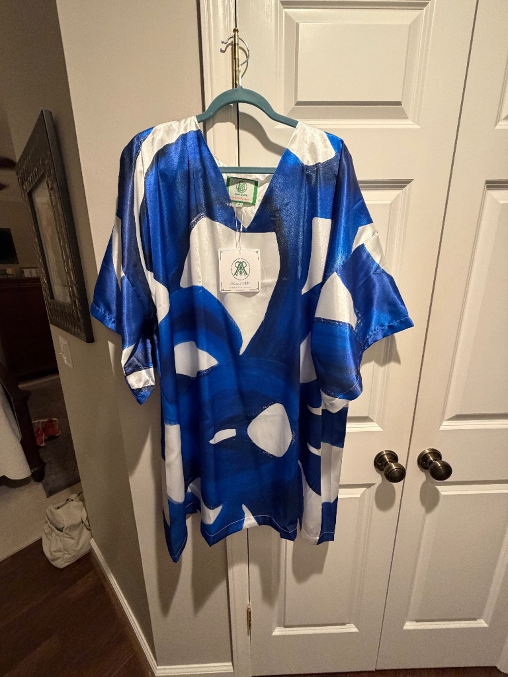 House of MBR Blue Notes Dress